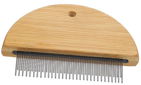 POPETPOP 5st Pferdebürste Aus Holz Werkzeug Zum Ausscheiden Von Haustieren Hundepflegebürste Pferdereinigungswerkzeuge Pferdehaarbürste Enthaarungskamm Tierfriseur Hölzern Pferdekamm Sauber