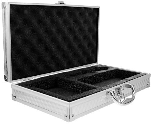 OFFSCH Custodia Rigida Per Microfono Vano Per Scheda Audio e Supporto Custodia Portatile Resistente All Usura Protettiva Per Trasporto e Conservazione Microfoni