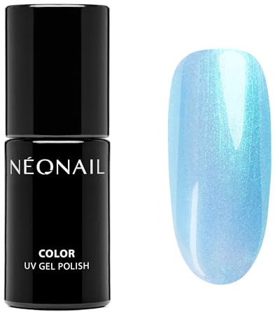 NÉONAIL UV Nagellack 7,2 ml - Blau - Shimmering Waves - NÉONAIL Farben - UV Lack - Gel Nägel - Nageldesign