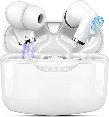 Écouteurs sans Fil Bluetooth 5.4 avec réduction de Bruit, IPX7 Écouteurs Étanches Sportifs, 3D Stéréo HiFi, Écouteurs Bluetooth sans Fil