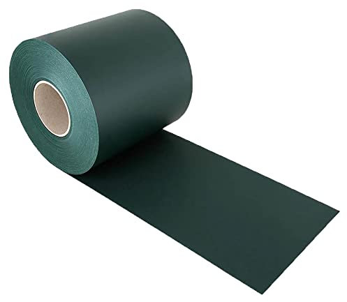 NOOR Sichtschutzstreifen PP PRO für Doppelstabmattenzaun - Zaunsichtschutz Rolle grün 0,19x35 m - blickdichter Wind- & Sichtschutz - Zaunblenden 650 g/m² Made in Germany