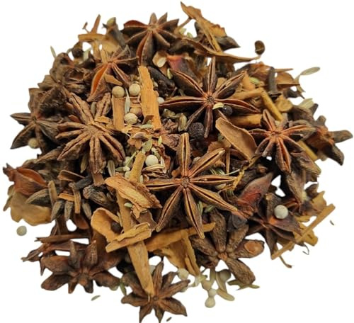 Autentico Mix Cinese di 5 Spezie Intero 40g - 1,95Kg Qualità Premium (85 grammi)