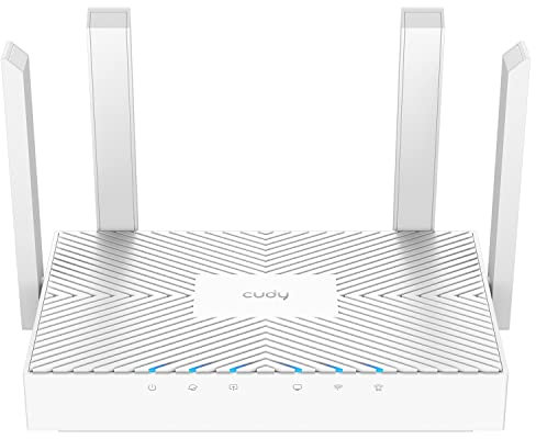 Cudy AC1200 Gigabit Wi-Fi Router,4 Gigabit RJ45, 4 5dBI Antennas, MU-MIMO, Beamforming, Access Point, WiFi Extender, WISP, DDNS, IPv6, WR1300E