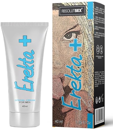 Crème érectile Erekta Plus, gel prolongateur d'érection, stimulant puissant, crème pour sexe masculin, prévient les érections prématurées, 40 ml