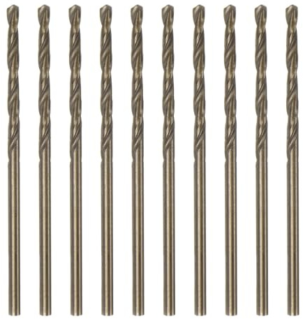 QUARKZMAN 2,1 mm koboltspiralborrar M35 HSS 10 st