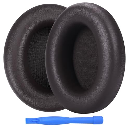 Cuscinetti Auricolari di Ricambio per Beats Studio PRO Wireless Noise Cancelling Cuffie di MMOBIEL - Memory Foam e Protein PU Cuscinetti - Padiglioni Cuffie – Marrone