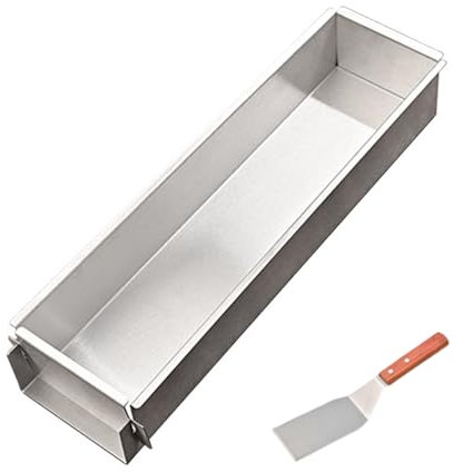 Molde de acero inoxidable para pastelerías profesionales, moldes de metal para tartas, moldes de tiramisú con parte inferior extraíble