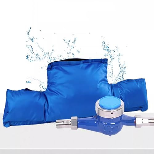 Abdeckung Wasserzähler Frostschutz | Abdeckung Wasseruhr Frostsicher | Rohrisolierungsabdeckung | Abdeckung Abnehmbarer Winterrohr Frostschutz | Rückflussverhinderer Isolierabdeckung