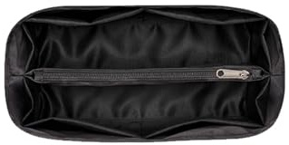 Taschen-Organizer, Polyester-gefütterter Organizer, Taschen-Organizer, Einsatz, tragbare Kosmetiktasche for Hermes Lindy(Black,Lindy 34)
