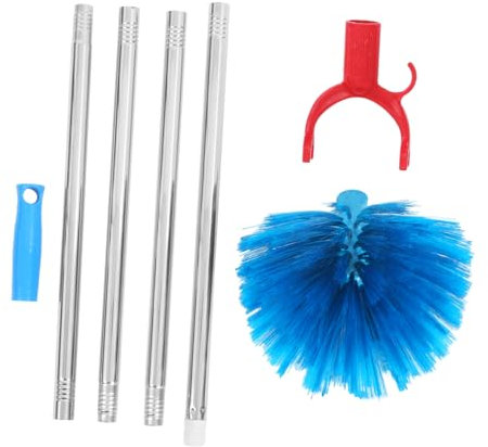 Plumeau, plumeau de plumeau Balai télescopique for ventilateur de plafond, plumeau, brosse for toile d'araignée, nettoyeur de ventilateur, brosse de nettoyage for toile d'araignée, nettoyeur de lame d
