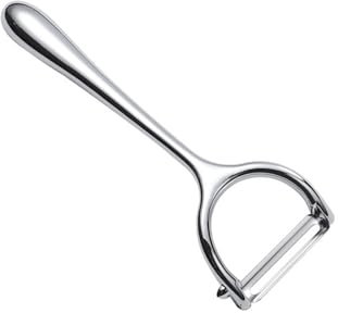wilcractk Pelapatate in Acciaio Inox Facile da Sbucciare Manico Ergonomico Antiscivolo, Pelapatate Professionale, Pelare Adatto per Frutta Carote Patate