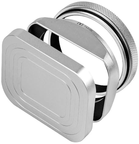 Pare-soleil carré en alliage d'aluminium pour appareils photo X100V X100T/X100VI réduisant et améliorant les images fantômes