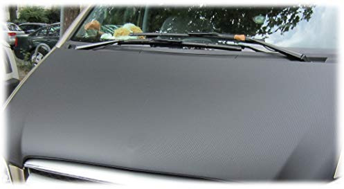 AB3-00598 CARBON OPTIK Auto BRA Vollbra für die ganze Motorhaube kompatibel mit Fiat Ducato Peugeot Boxer Citroen Jumper Bj. 2006-2014 Haubenbra Steinschlagschutz Tuning