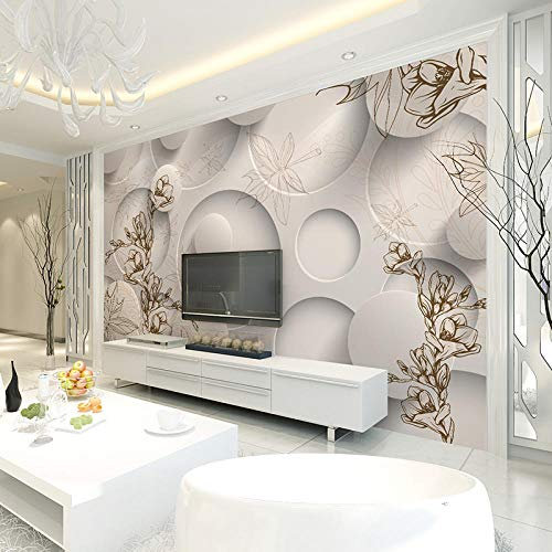 TIANZXS Murales Textiles de Lujo 3D Papel Tapiz fotográfico Sala de Estar 3D Papel Tapiz 3D Rollo de ladrillo -350X245cm