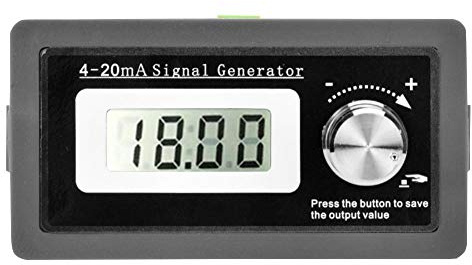 Nikou Générateur de Signal de boucle de courant 4-20mA haute précision LCD transducteur à deux fils Test transducteur de Signal de courant