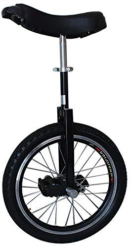 Einrad Einrad für Kinder 16 Zoll, Jungen Mädchen Anfänger Einräder Alter 4/5/6/7 Jahre, Höhe 115-155 cm, Outdoor kleines Rad Einrad mit verstellbarem Sattel