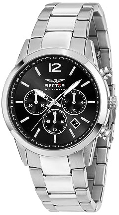 Sector No Limits Orologio Uomo, Cronografo, Analogico, Collezione 660 - R3273617002