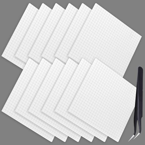 DAOOZHU 3D Doppelseitige Klebepads 5×5×3mm | 4800 Schaumstoff Klebepunkte 12er Pack,für Basteln DIY Scrapbooking Büro und Hochzeit