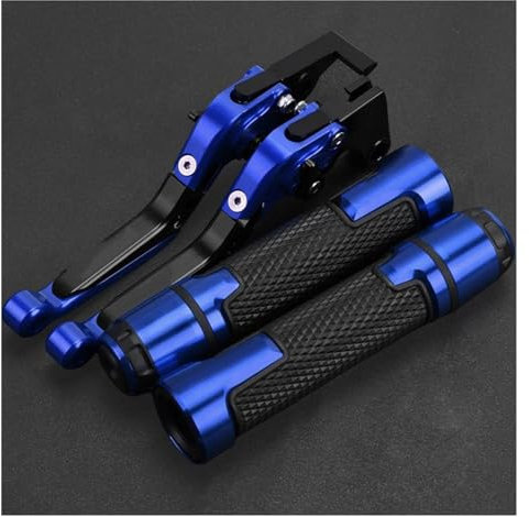 IBNA Kupplungs Bremshebel Set Für ER5 ER-5 Er 5 2004 2005 Motorrad Einstellbare Bremse Kupplung Hebel Faltbare Griff Handgriffe Set Kupplungsbremshebel(6)