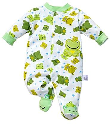 KIDDLETOWN Baby Clothes Boy Long Sleeve Romper, Cartoon Cotton Boys Clothes, Baby Grows Outfits Romper Set, Unisex Newborn Clothing Gift, Cute Newborn Bodysuits 0-3 Months