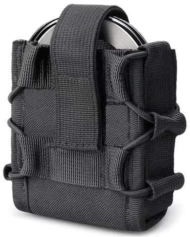Magnetische Handschellenhalter Taktisches Handschellenetui Molle-Handschellentasche Handschellenholster Passend für ASP-Handschellen/Klapphandschellen,für Dienstgürtel Polizeiwestenzubehör