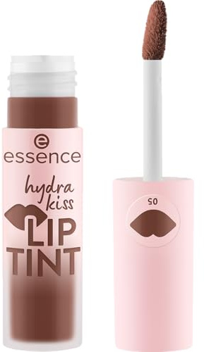essence hydra kiss LIP TINT, lunga durata, effetto colorante, naturale, lucida (4ml)