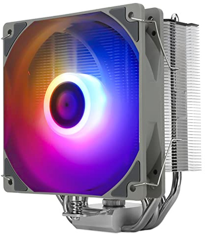 TR-Thermalright Assassin King 120 SE ARGB - Enfriador de CPU con 5 tubos de calor, ventilador PWM silencioso de 120 mm, para AMD AM4 AM5, Intel LGA1851/1700/115x/1200, enfriador de PC de 148 mm de