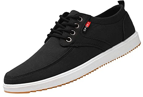 Zapatos de hombre elegantes mocasines, zapatos casuales para hombre sin cordones transpirables zapatos descalzos zapatos planos de tela de gran tamaño zapatos de fitness zapatos deportivos de negocios