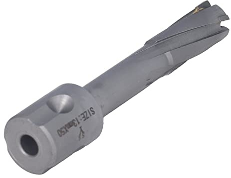 RASTKY Foret à Noyau Creux, Trous Précis à Haute efficacité pour le Travail des Métaux, Foret à Noyau Creux en Carbure 40CR pour Artisans (13mm)