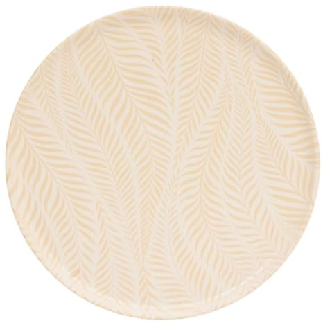Atmosphera Gina - Sottopiatto, diametro 28 cm, colore: Crema