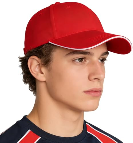 ITODA Casquette de Golf Longues Visiere en Coton Casquette Baseball Homme Femme Chapeau de Soleil/Voyage/Camping Protection Solaire Anti-UV Sun Cap Ajustable, idéal pour Printemps Eté