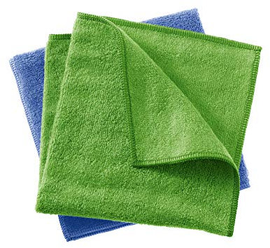 HAKA Chiffons en Coton Bambou, Nettoyer et épousseter, extrêmement Absorbant, Nettoyage sans rayer, 2 pièces