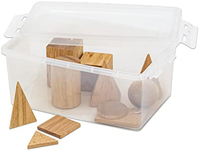 Betzold Geometrie-Körper und Grundflächen, 11-tlg. Satz - Holz-Formen Mathematik