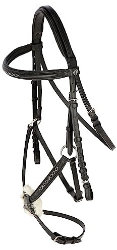 Covalliero Trensenzaum Cancun schwarz, Cob