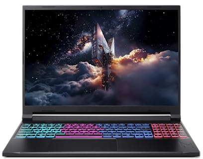 Acer Nitro V 16S AI | Gaming Laptop | Ryzen AI 7 | RTX 5060 | 16 WQXGA IPS 180Hz | Ryzen AI 7 350 | RTX 5060 8GB | 32GB RAM | 1TB SSD | Windows 11 Home | QWERTZ beleuchtet