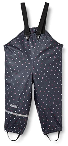 CareTec Rain Overall - PU w/o fleece, Pantaloni Impermeabili Bambine e ragazze, Baked Apple (443), 104