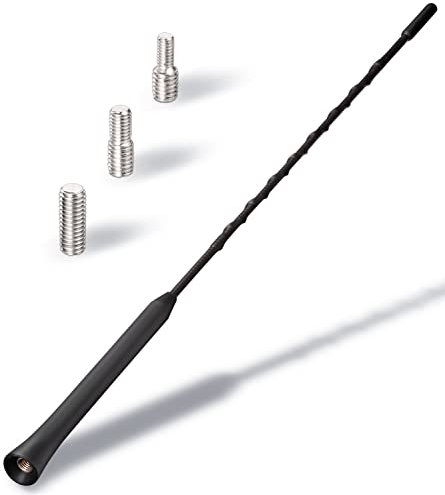 YIEHO Autoantenne 40cm - Universal Kfz Antenne Autoradio für alle Modelle - Dachantenne Auto mit hochwertigem DAB FM Empfang