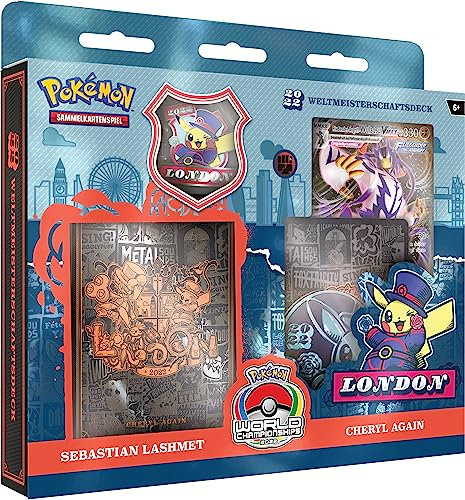 Pokémon-Sammelkartenspiel: Weltmeisterschaftsdeck 2022: Sebastian Lashmet
