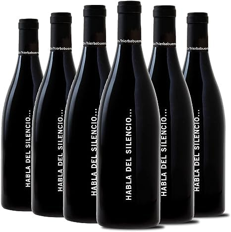 Habla del Silencio 2021 - Vino Tinto Crianza – Pack 6 Botellas 750ml Gourmet Extremadura