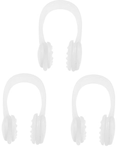 Yardwe 3pezzi Molletta Nasale Silicone per Nuoto Clip Naso e Antiscivolo per Adulti e Ragazzo Ragazza Comfort e Sicurezza Attrezzatura da Nuoto