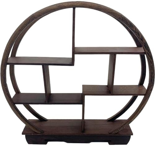 Chinesische Antike Displayregal Holz Display Rackboden Curio Schränke Regal Chinesische Ausstellungsständer Holzschnitzung Jade Steinregal Für Wohnkerndekorationen