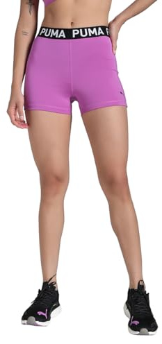PUMA W Strong Short Tight-HW 3 Pantalones Cortos de Punto, Bayas Silvestres, S Unisex Adulto