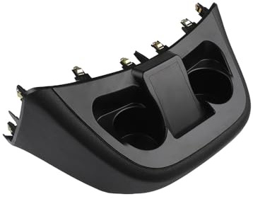 Consola central pequeña para coches, organizador de vehículos, portavasos para Mercedes Vito para Metris W447 2016-2023 (negro)