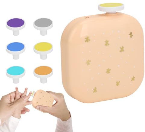 Buhygn Babynagelknipser,Babynagelknipser Elektrisch Mit USB-Aufladung - Leises Maniküre Gerät Mit LED-Licht Für Nagelpflege Zu Hause Unterwegs