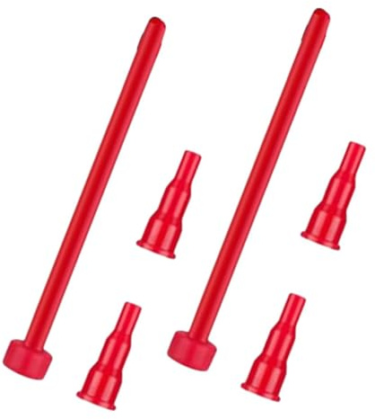BAZEITFLOW 2 Satz Gaskartuschen Aufsatz aus Kunststoff Abs Benutzerfreundlicher Adapter zum Nachfüllen und Reparatur Eines Feuerzeugs für Heim und Outdoor Einsatz