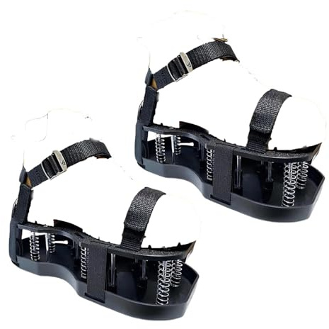 THYXGS 1 Paio di Scarpe Arieggiatrici per Prato, Arieggiatore per Prato, con Cinturini a Molla/chiodati/Regolabili, Sistema Automatico Preassemblato per Arieggiare Il Giardino