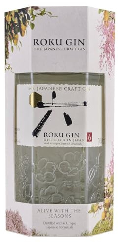 Roku Japanese Craft Gin - In Gift Box - 70cl
