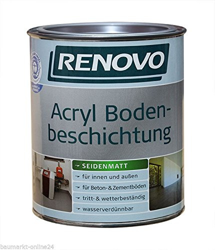Acryl Bodenbeschichtung 5 L RAL 7001 Silbergrau Renovo