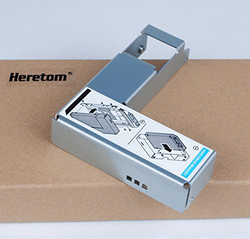 Heretom 3,5 Adattatore 9W8C4 09W8C4 Conversione 2,5 a 3,5 per Gen11-16 | Adattatore Disco Rigido Interno Conversione 2.5 a 3.5 SSD Compatibile Dell KG1CH F238F X7K8W Gen11-16 SAS SATA NVMe