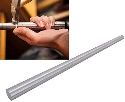 Jadpes Agrandisseur d'anneau de Brancard d'anneau, Outil Professionnel de Sizer de mandrin de bâton d'acier Inoxydable pour la Fabrication de Bijoux et l'anneau Formant Le mandrin